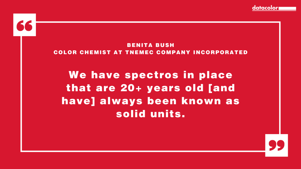 引用自Benita Bush, Tnemec公司的颜色化学家