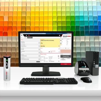 ColorReader Spectro与零售涂料包